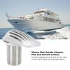 Marine Boat Intake Strainer, 316 Stainless Steel Thread 11/2 Inch Thru Inlet Filter Pump Fitting Water Outlet Hose Pipe Pickup Intake Scoop Embedded Plumbing Fittings view 2
