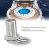 Marine Boat Intake Strainer, 316 Stainless Steel Thread 11/2 Inch Thru Inlet Filter Pump Fitting Water Outlet Hose Pipe Pickup Intake Scoop Embedded Plumbing Fittings view 3
