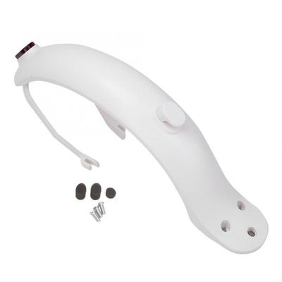 XIBANY Motorized Scooter Electric Scooter for Fender Mudguard Rear Taillight Support Kit for -Xiaomi M365/Pro Replacement for Fender Set E Scooter Accessories Motorized Scooter (Color : White)