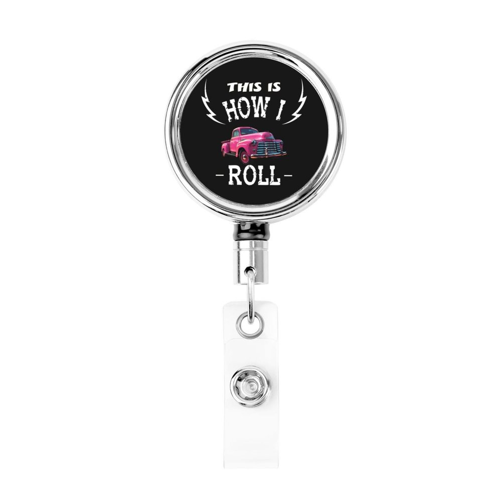 YOMCONECT This is How I Roll Stay Polished with Our Adjustable Full Frame Badge Clip