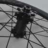 349/406/451 BMX Wheelset Folding Bicycles Wheel Disc Brake Rim 40mm High Quick Release Carbon Fiber Hub 100/135mm 8 9 10 11 12 Speed 24 Holes (Size : Black_406) view 3