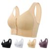 ZZZIQUN Luvisystore Bra, Luvisy Bra, Womens Luvisy Stretchy Front Closure Breathable Bra for Seniors (Beige,44/100) view 1