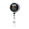 YOMCONECT Make Racism Wrong Again Stay Polished with Our Adjustable Full Frame Badge Clip view 2