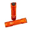 SKILHUNT E2A Mini EDC Pocket Keychain Flashlight, Super Bright, Waterproof Torch for Camping, Hiking, Emergency (Orange, High CRI BL-110C) view 1