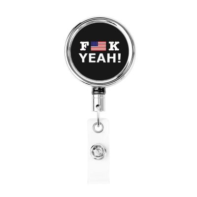YOMCONECT America Fuck Yeah Stay Polished with Our Adjustable Full Frame Badge Clip