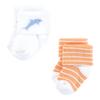 Hudson Baby Unisex Baby Cotton Rich Newborn and Terry Socks, Starfish, 0-6 Months view 4