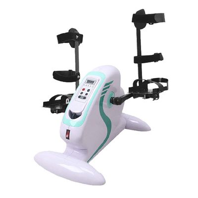 XJZHANG Under Desk Exercise Bike Pedal Exerciser - Mini Exercise Bike for Leg/Arm Rehabilitation Cycle Bike Foot Pedal Exercise Machine with LCD Display and Remote Control