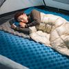 GaRcan Camping Inflatable Mat 40D Nylon Double-Airbag TPU Tent Air Mattress Sleeping Pad Travel Hiking Beautiful Scenery view 4