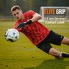 ONEKEEPER ACE | Professional-Level Goalkeeper Glove for Adult & Youth | GK Soccer Goalie Gloves | 3.5 mm Contact Latex | Negative Cut (Black and White, 8) view 2