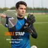 ONEKEEPER ACE | Professional-Level Goalkeeper Glove for Adult & Youth | GK Soccer Goalie Gloves | 3.5 mm Contact Latex | Negative Cut (Black and White, 8) view 4