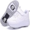 kydjfkd Sports Shoes with Wheels for Girls Boys,Running Shoes, Children's Shoes with Wheels, Fashion Roller Shoes, Skateboard Shoes,Teens Gift-A||42 view 1
