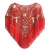 1920s Sequin Shawl Wraps Fringed Evening Cape Gatsby Party Flapper Cover Up Wedding Bridal Shawl for Women view 1
