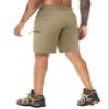 TACVASEN Mens Hiking Cargo Shorts 10 Inch Inseam Dry Fit Water Resistant Casual Summer Khaki Shorts with Zipper Pockets for Outdoor Golf view 3