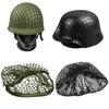 CHENGBEI Tactics Helmet Cover Replacement Netting Helmets Cover M88 Black/Green Helmet Accessories Helmet Net Cover Army Helmet Net C view 3
