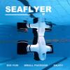 Camolech ROBOSEA Seaflyer Seascooter 800W Underwater Scooter 100ft Depth Water Propellers Diving Equipment for Swimming Pool Sea (White) view 3