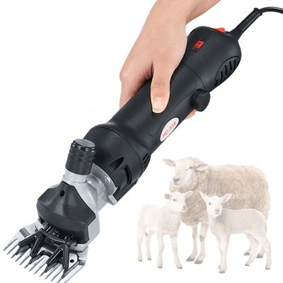 690W Electric Sheep Shears Professional Sheep Shearing Clippers 6-Speed Clippers Farm Livestock Goats Alpaca Sheep Wool Shear Machine