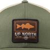 AFTCO Frontier Trucker Hat (US, Alpha, One Size, Olive) view 2