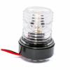 Generic 1Pc Navigation Lighting Boat LED Light 12V 24V Anchor Lamp Yacht Stern Light,360 Degree 3 Color All Round Waterproof Boat Light Yacht Sailing Lamp (White) view 1