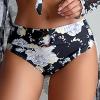 Black Bikini Swim Suits for Women 2024 Two Piece High Waisted Set Bikini Padded Swimsuit Teens Black Two Piece Set for Women Trashy Y2k Clothing Two Piece Bathing Suit view 3