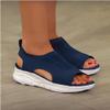 Women's Breathable Orthopedic Sandals, 2024 New Soft Shoes Go Walking Slip on Diabetic Foam Shoes, Arch Support Shoes for Women Wide Width (Black, Adult, Women, 8, Numeric, US Footwear Size System, Wide) view 2