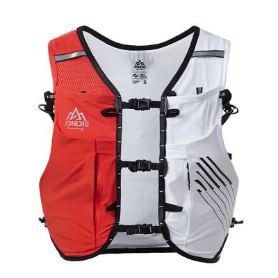 AWKSPORTS Hydration Pack 10L High Capacity Running Hydration Vest for Cross-Country, Hiking Mountaineering and Marathon (S,Red White)
