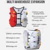 AWKSPORTS Hydration Pack 10L High Capacity Running Hydration Vest for Cross-Country, Hiking Mountaineering and Marathon (S,Red White) view 4