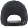47 Brand MLB Black Black Primary Logo Clean Up Adjustable Baseball Cap Hat, Adult One Size Fits All - Los Angeles Angels view 2