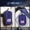 CRAFTSMAN GOLF Blue Rangefinder Case USA Flag Hard Shell for Tectectec Callaway, Universal Range Finder Carry Bag view 3