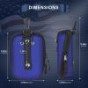 CRAFTSMAN GOLF Blue Rangefinder Case USA Flag Hard Shell for Tectectec Callaway, Universal Range Finder Carry Bag view 4