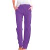 LRMQS Womens Casual Linen Pants 2026 Spring Drawstring Elastic Waist Trousers with Pockets Lounge Fashion Vacation Clothing view 1