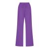 LRMQS Womens Casual Linen Pants 2026 Spring Drawstring Elastic Waist Trousers with Pockets Lounge Fashion Vacation Clothing view 3