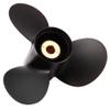 Rareelectrical New Aluminum Propeller Compatible with Mariner Marathon 13 Spline 40 1980-2004 by 31018 31058 31075 32042 48-73136A45 48-73138A45 48-816704A45 73136A45 73138A45 Diameter 11.1 Pitch 13 view 1