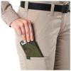 5.11 Tactical Women's Fast-Tac Urban Pants, Straight Fit, 5 Pockets, Style 64420ABR, Dark Navy, 20 Regular view 4