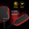 Paddletek Tempest Wave PRO-C 14.3mm - USAPA Approved Pickleball Paddles with Polymer Honeycomb Core - PT-700 Unidirectional Carbon Fiber  Torsional Weighting & High Tack Performance Grip view 2