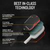Paddletek Tempest Wave PRO-C 14.3mm - USAPA Approved Pickleball Paddles with Polymer Honeycomb Core - PT-700 Unidirectional Carbon Fiber  Torsional Weighting & High Tack Performance Grip view 4