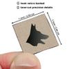 Tiny Malinois K9 Belgian Dog Mini Patch [Tan,Black] view 2