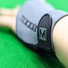Moori Professional Billiards Glove (Charcoal, Small, Open Finger Left) view 3