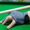 Moori Professional Billiards Glove (Charcoal, Small, Open Finger Left) view 4