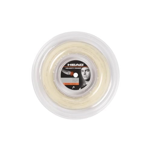 HEAD Velocity MLT Power 16g Tennis String (Reel), Natural Color