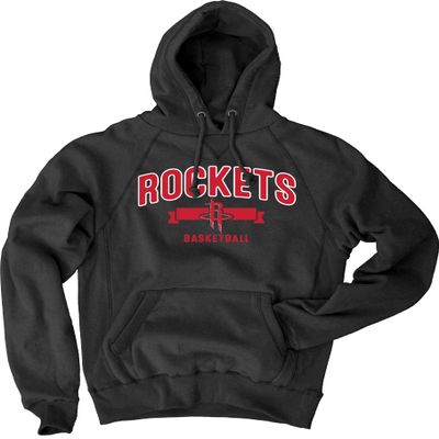 Blue 84 Houston Rockets NBA Officially Licensed Hooded Sweatshirt Sanded Fleece Alternate Color, Medium