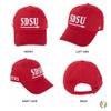 Desert Cactus San Diego State University Baseball Hat SDSU Aztecs Brimmed Embroiderd Cap with Adjustable Cloth Strap, Adult (Style E) view 3