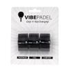 VIBEPADEL | Padel Grip for Tacky Feel | Grip 'n' Rip Padel Overgrip | Padel Racket Grip Tape | Padel, Pickleball, Squash and Badminton Racket Grip Tape | Padel Accessories and Padel Gifts | 3 Pack view 1