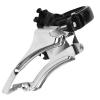Mountain Front Derailleur Bidirectional Cable Arm 42-34-24 Crankset Compatible High Low Adjustment Screws 34.9-31.8mm Tube Support with Chrome Plating view 2