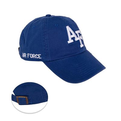 Desert Cactus United States Air Force Academy US Baseball Hat Fightin Falcons USAFA Brimmed Embroidered Cap Adjustable Cloth Strap Adult (Style B) Blue