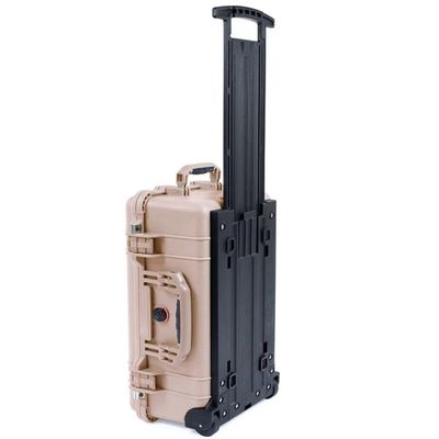 Desert Tan Pelican Protector 1510 Carry-on Case - Empty - Desert Tan Handles & Latches.