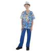 212 Main Hawaiian 2 Piece Outfit - Medium - Age Group 8-10 Years, Blue view 1
