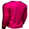 Just 4 Kicks Boy's Goalkeeper Soccer Jersey, France Padded Goalie Shirt with Sponge Protector Pink (YX) view 3
