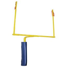 212 Main Gridiron Express Aluminum Goalpost Post Pad & Mini Streamers Forest Green