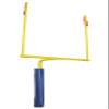212 Main Gridiron Express Aluminum Goalpost Post Pad & Mini Streamers Forest Green