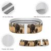 WYUSPGK Workout Bands Resistance for Women,Walking Elephants Mother Print Resistance Band,Elastic Band Suitable for Buttocks And Leg Exercise view 3